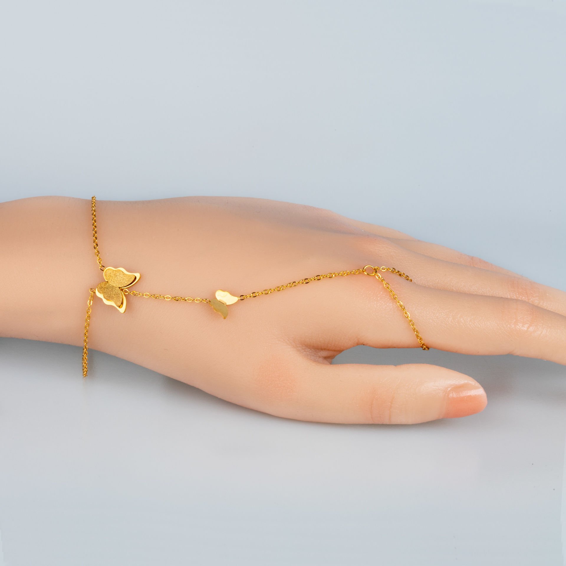 Steel Shahmaran Bracelet