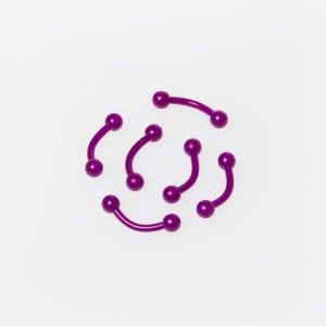 Piercing Kaş Neon 3mm Top
