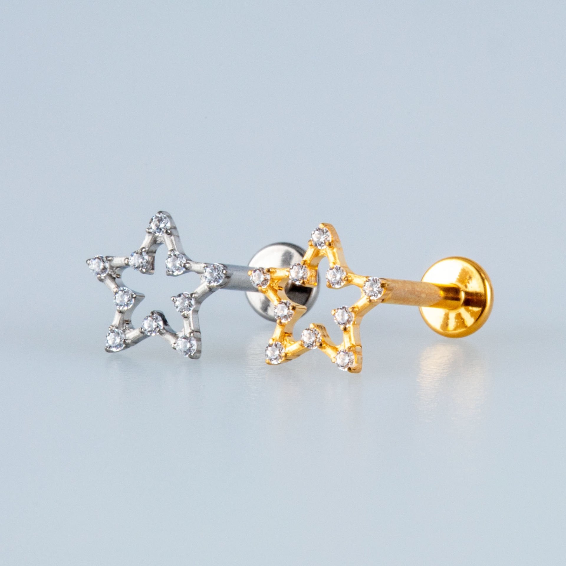 Piercing Titanyum Tragus Yıldız