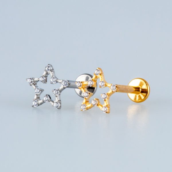 ثقب نجمة الزنمة التيتانيوم