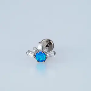 Piercing Titanyum Tragus Opal
