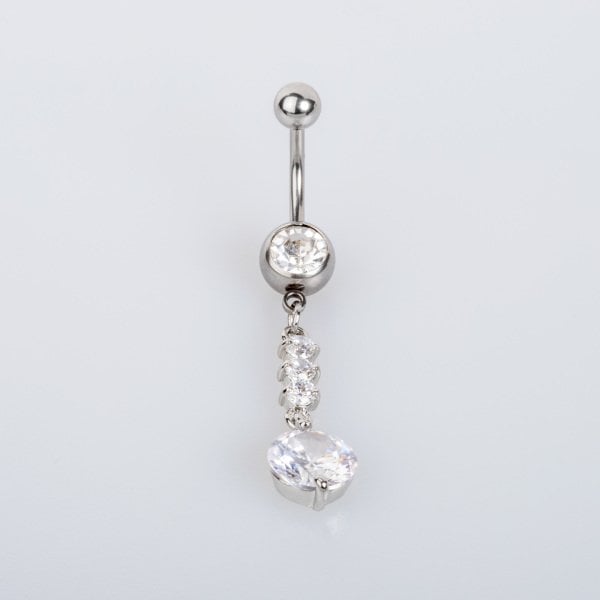 Piercing Göbek Taşlı