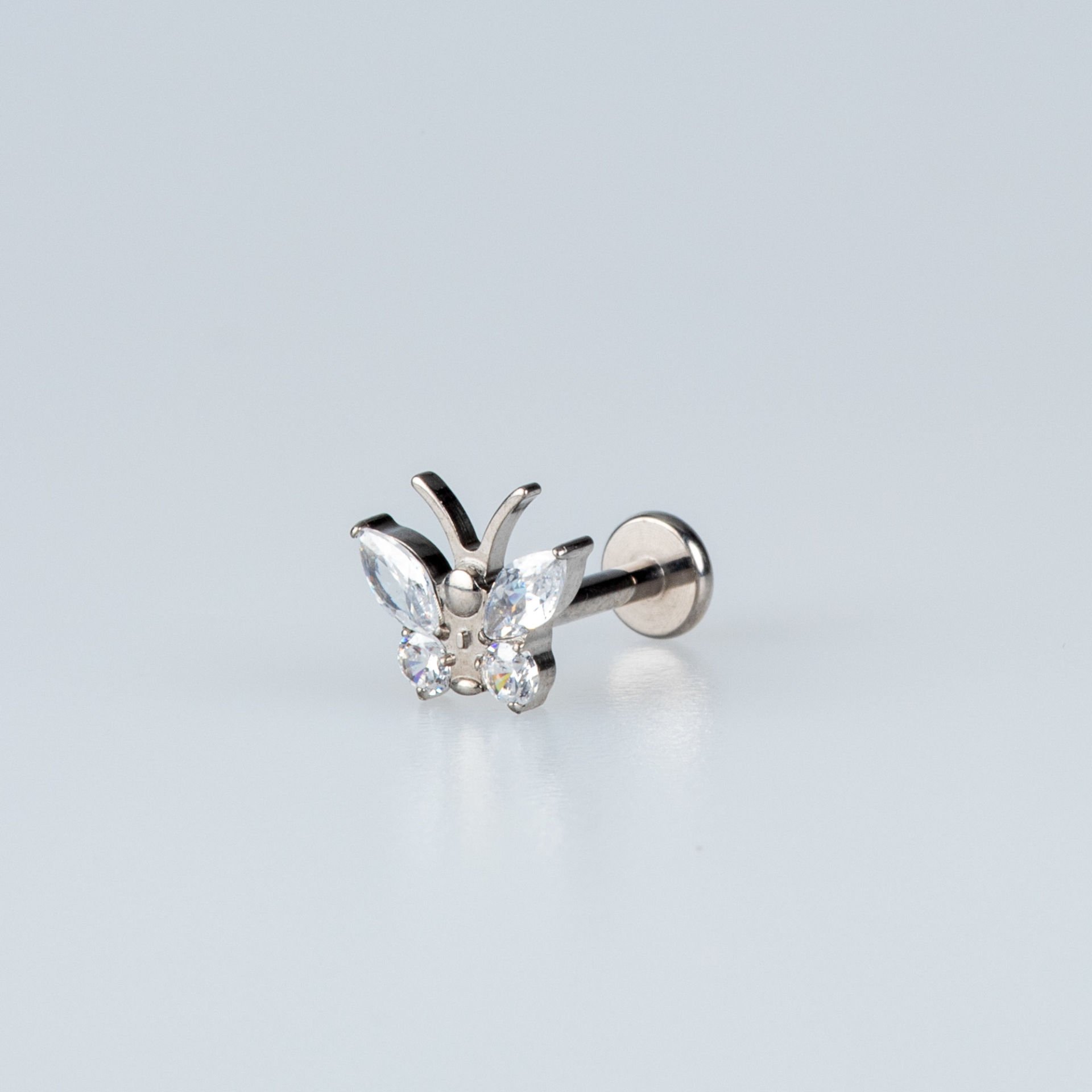 Piercing Titanyum Tragus Kelebek
