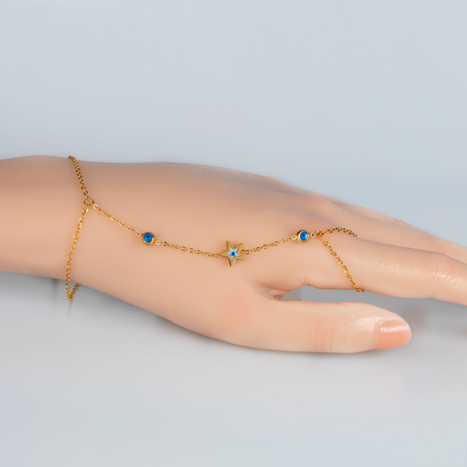 Steel Shahmaran Bracelet