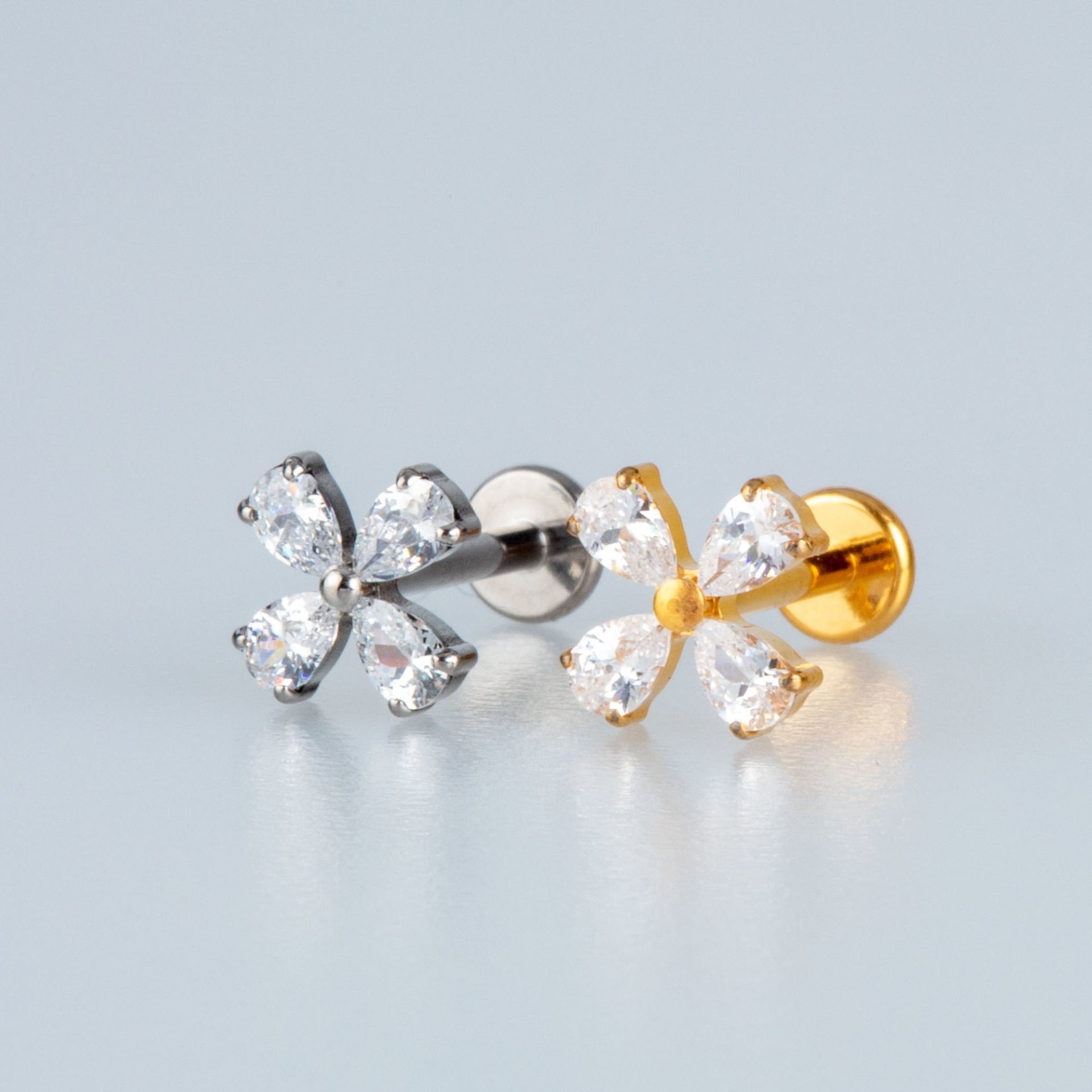 Piercing Titanyum Tragus Çiçek