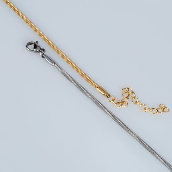 Çelik İtalyan Zincir Bileklik 3mm
