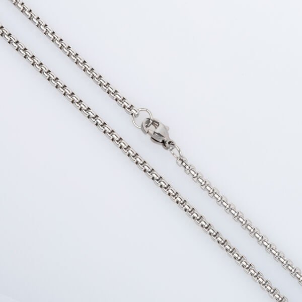 Steel Chain Necklace 2.5mm White