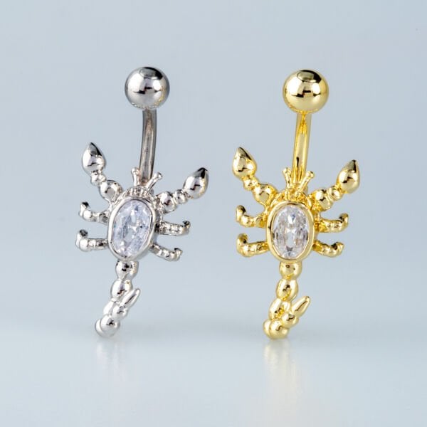Piercing Göbek Akrep
