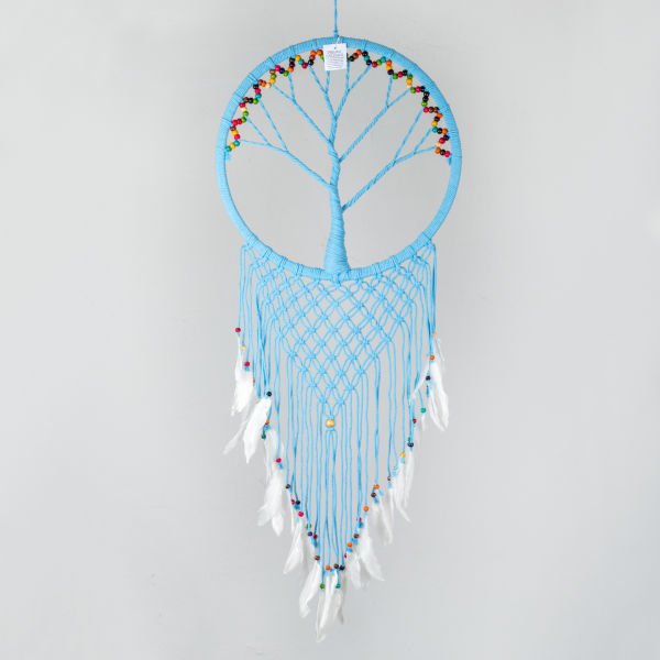 Dreamcatcher 42X120cm 5 Renk Seçeneği Mavi