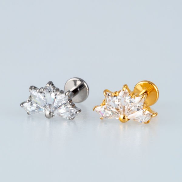 Piercing Titanyum Tragus Lotus