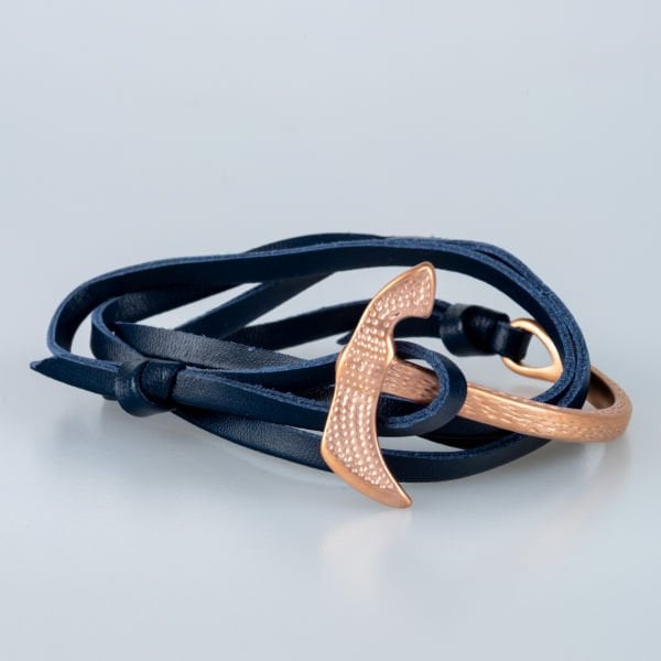 Dolama Bileklik Çelik Çapa 2 Renk Seçeneği Lacivert