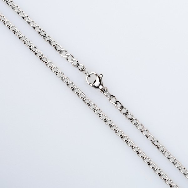 قلادة سلسلة فولاذية 3 مللي متر