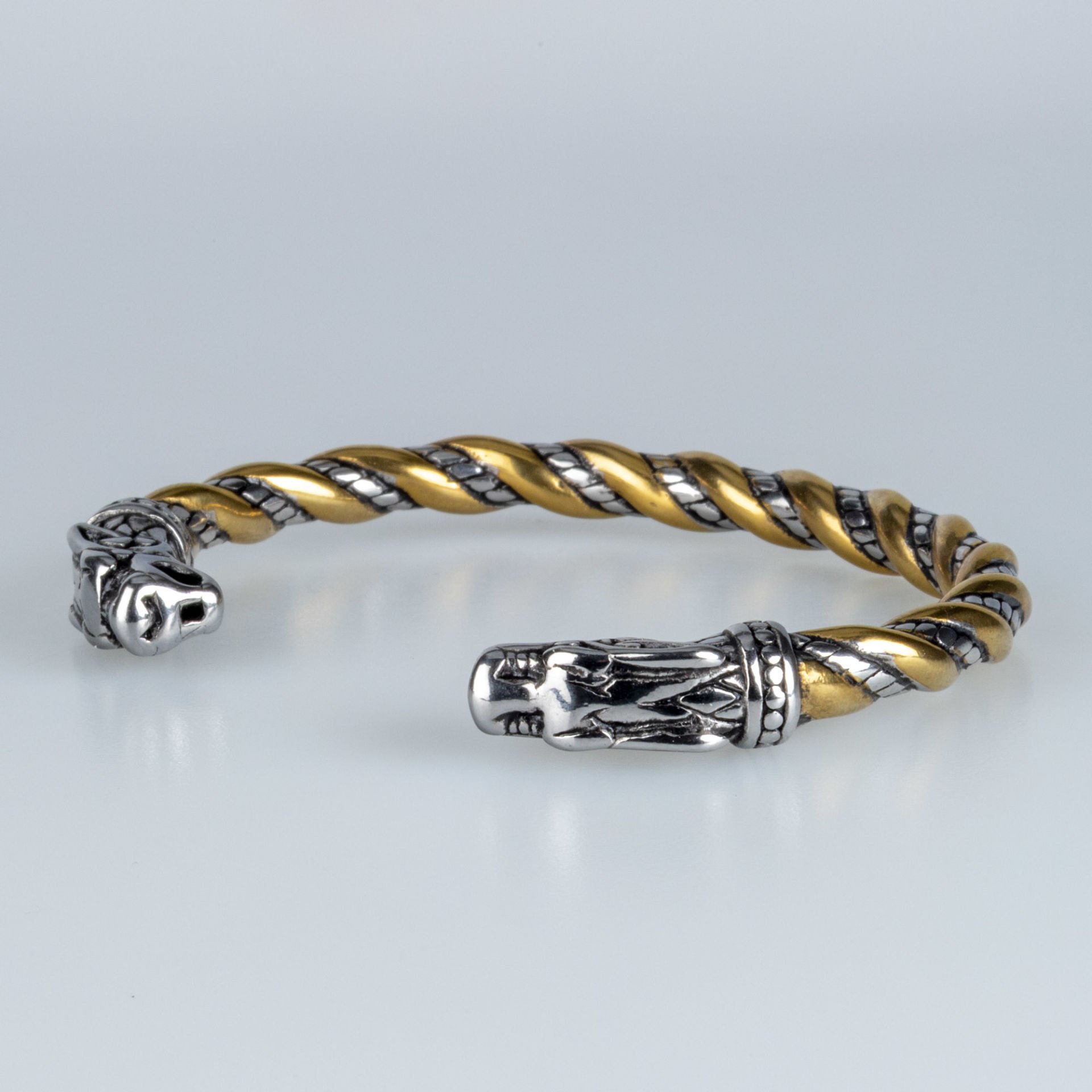 Erkek Çelik Kelepçe Bileklik