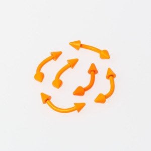 Piercing Kaş Neon 3mm Spike