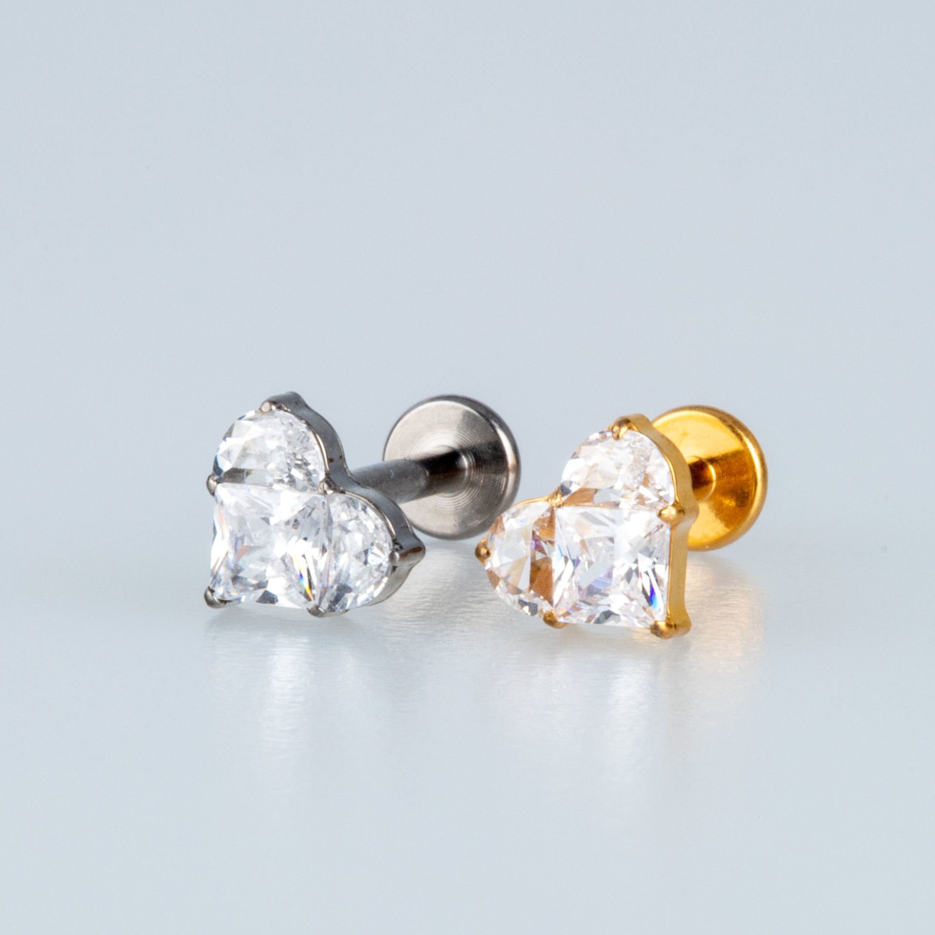 Piercing Titanyum Tragus Kalp