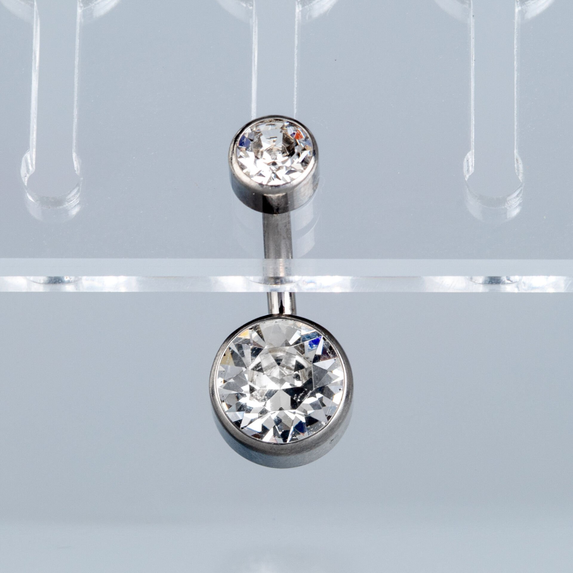 Piercing Titanyum Göbek Fashion Bar Boyu 8mm