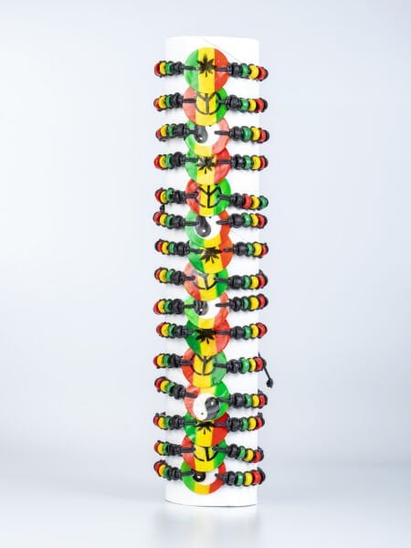 Rasta Bracelet Pipe 15 Pieces