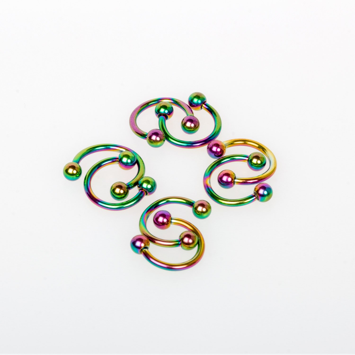 ثقب ثقب التيتانيوم الحاجز طول: 1.2x10x3mm