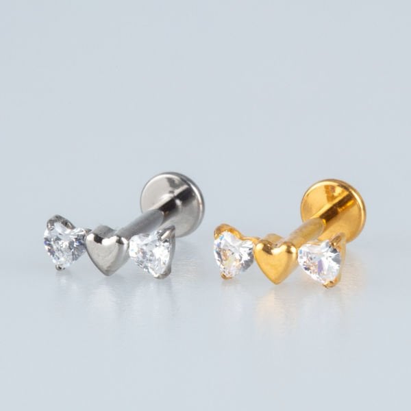 Piercing Titanyum Tragus Kalp