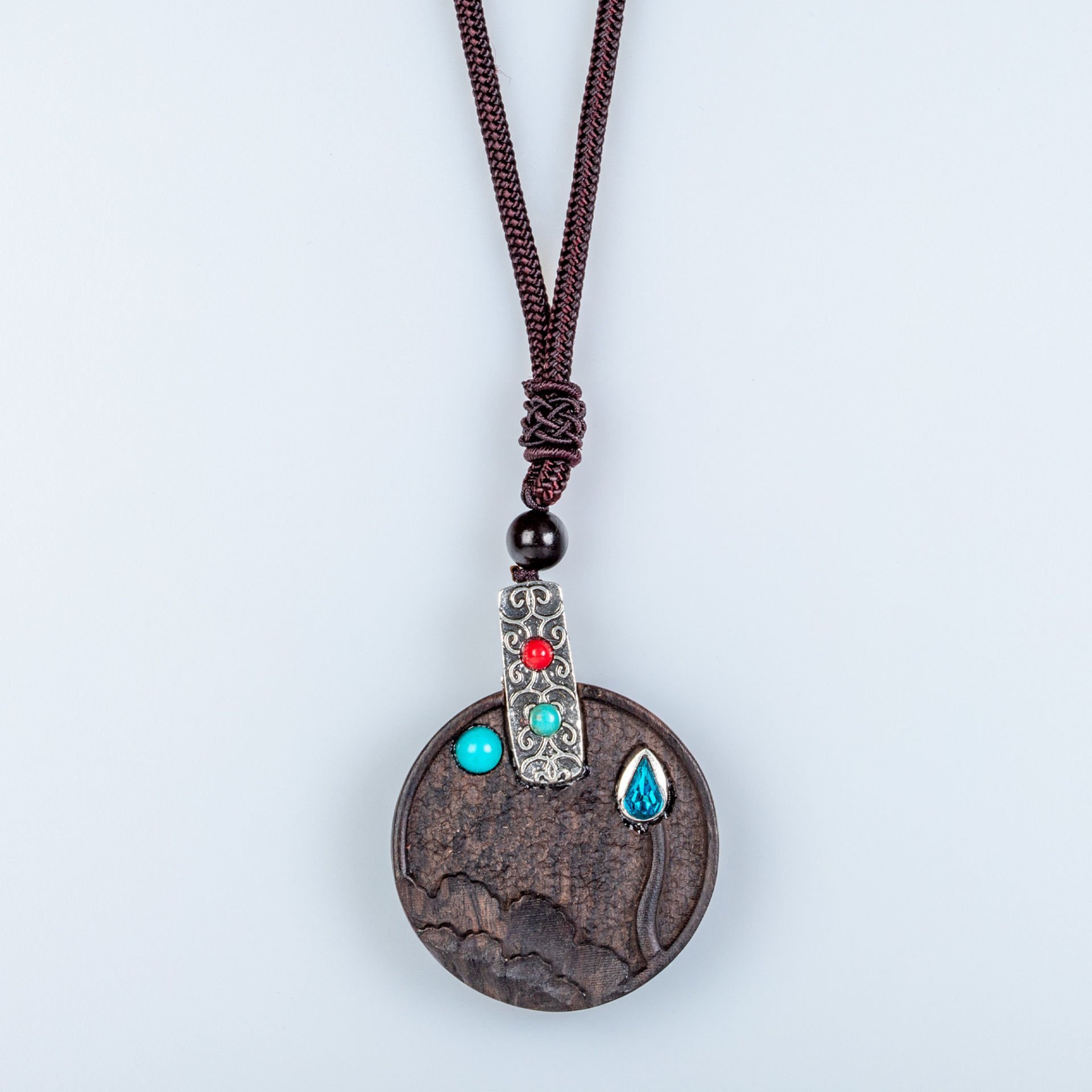 Ethnic Wooden Necklace