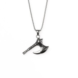 Steel Necklace Steel Necklace Viking Warrior Ax