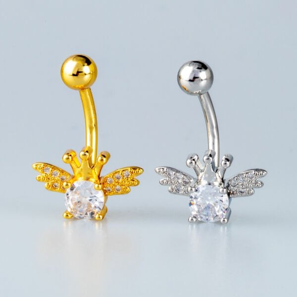 Piercing Göbek Taç