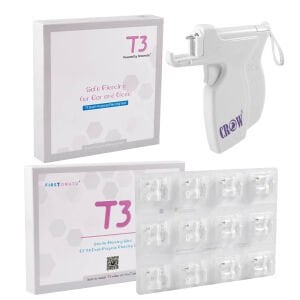 CROW T3 Steril Kartuşlu Kulak ve Burun Delme Tabancası