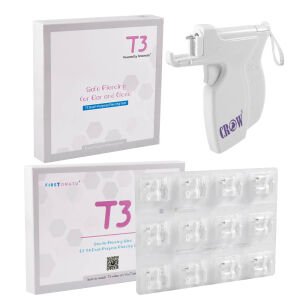 CROW T3 Steril Kartuşlu Kulak ve Burun Delim Tabancası