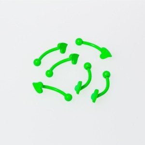 Piercing Kaş Neon 3mm Top