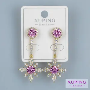 Toptan Xuping Pimli Yıldız Küpe