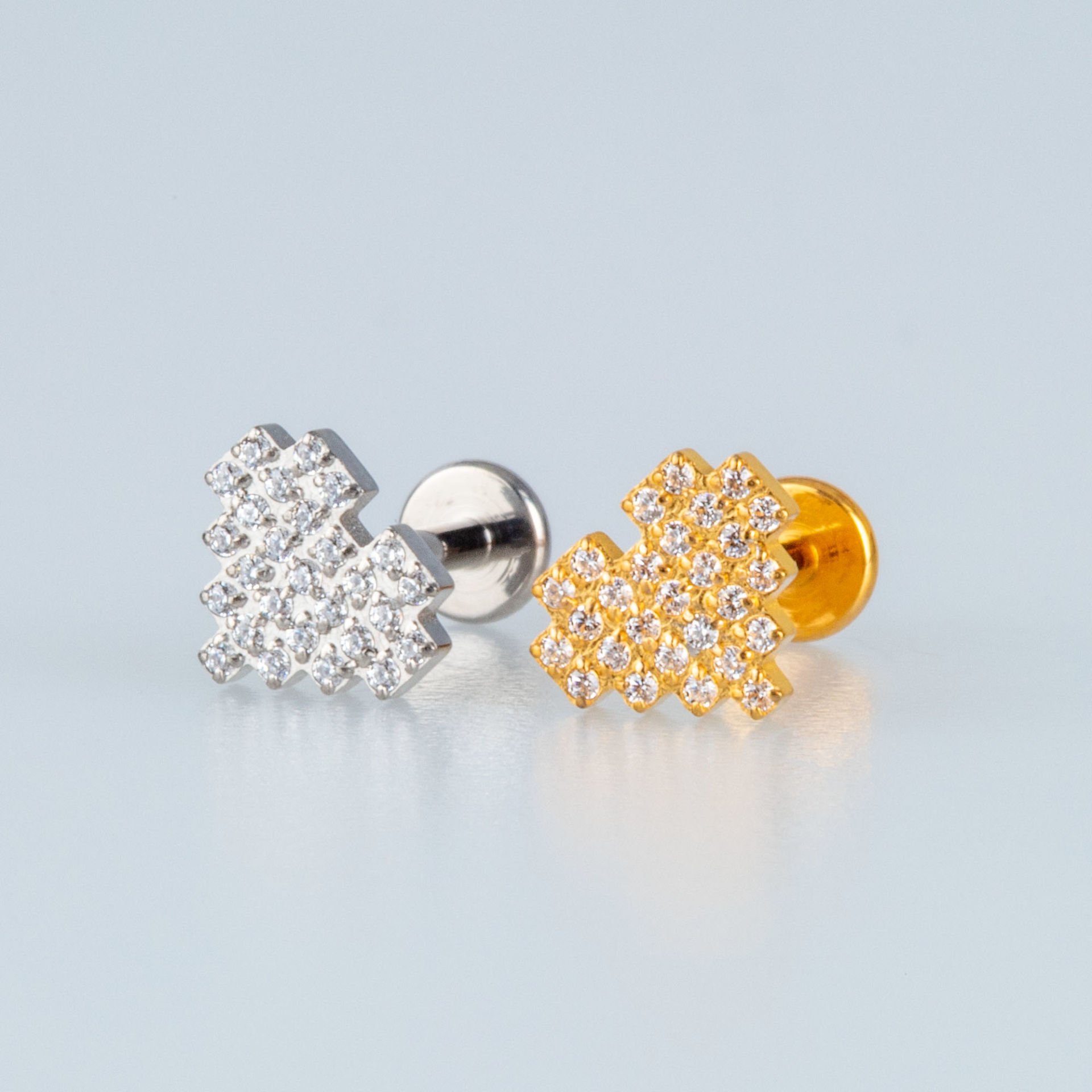 Piercing Titanyum Tragus Kalp