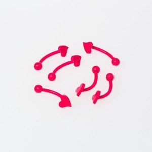 Piercing Kaş Neon 3mm Top