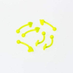 Piercing Eyebrow Neon 3mm Ball