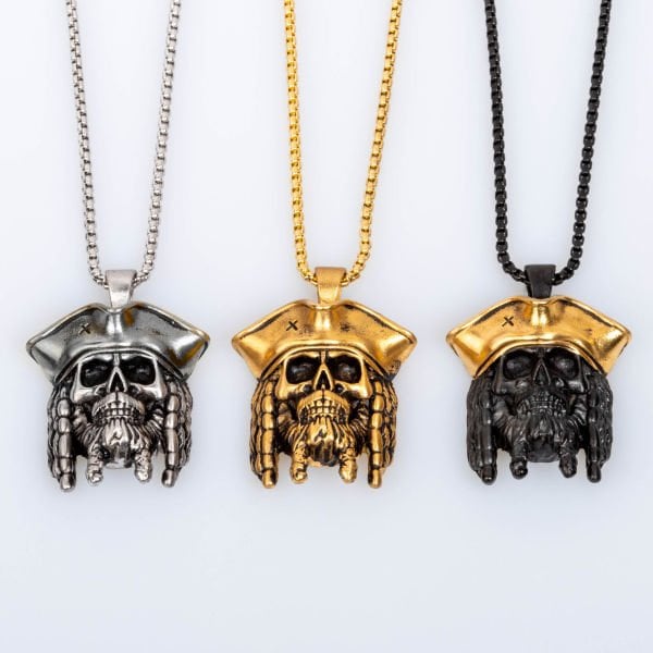 Steel Necklace Gothic