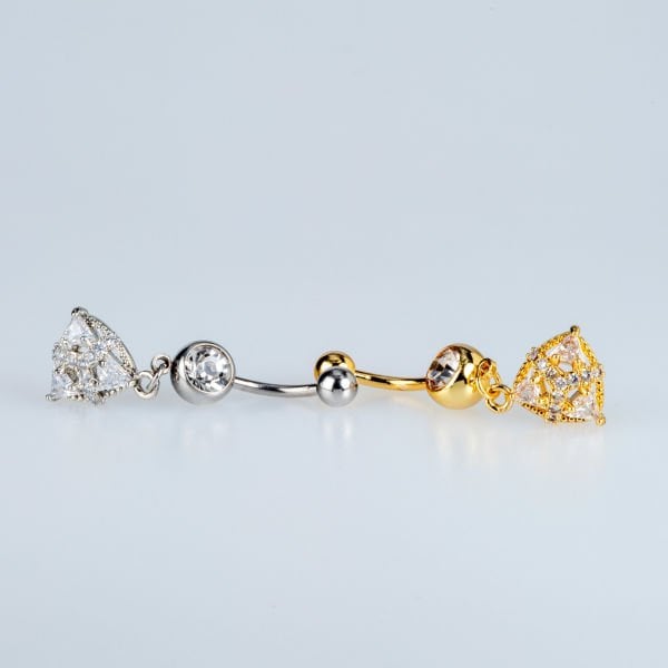 Piercing Göbek Taşlı