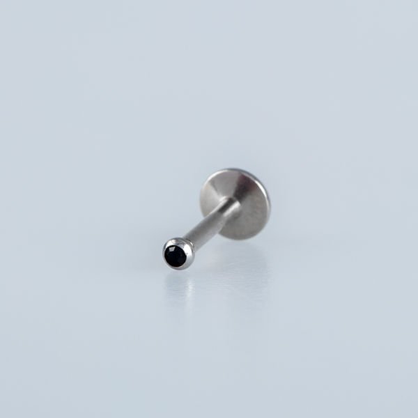 Piercing Labret 2mm Taşlı Top