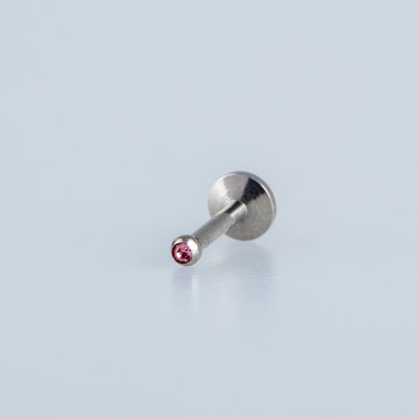 Piercing Labret 2mm Stone Ball