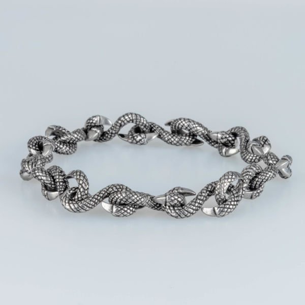 سوار غوثيك للرجال من الفولاذ