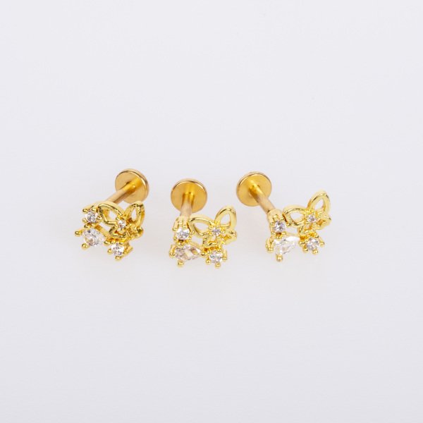 Piercing Tragus Kelebek