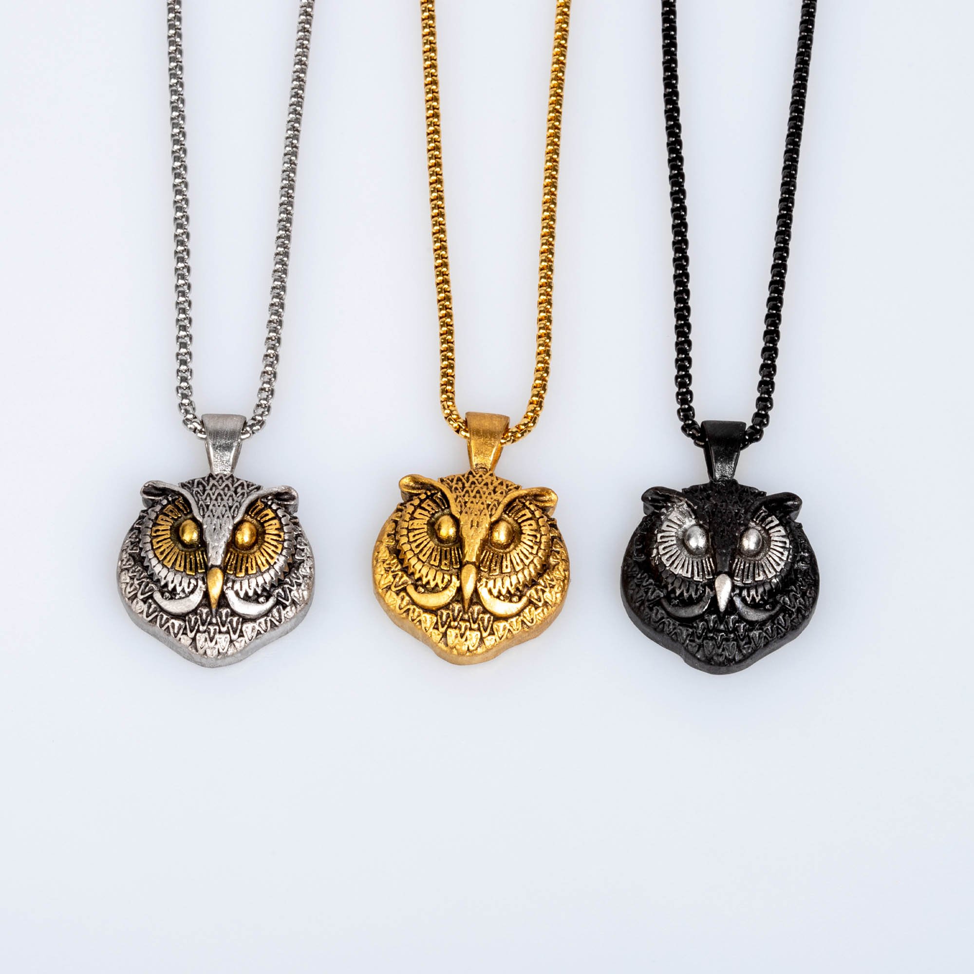 Steel Necklace Gothic