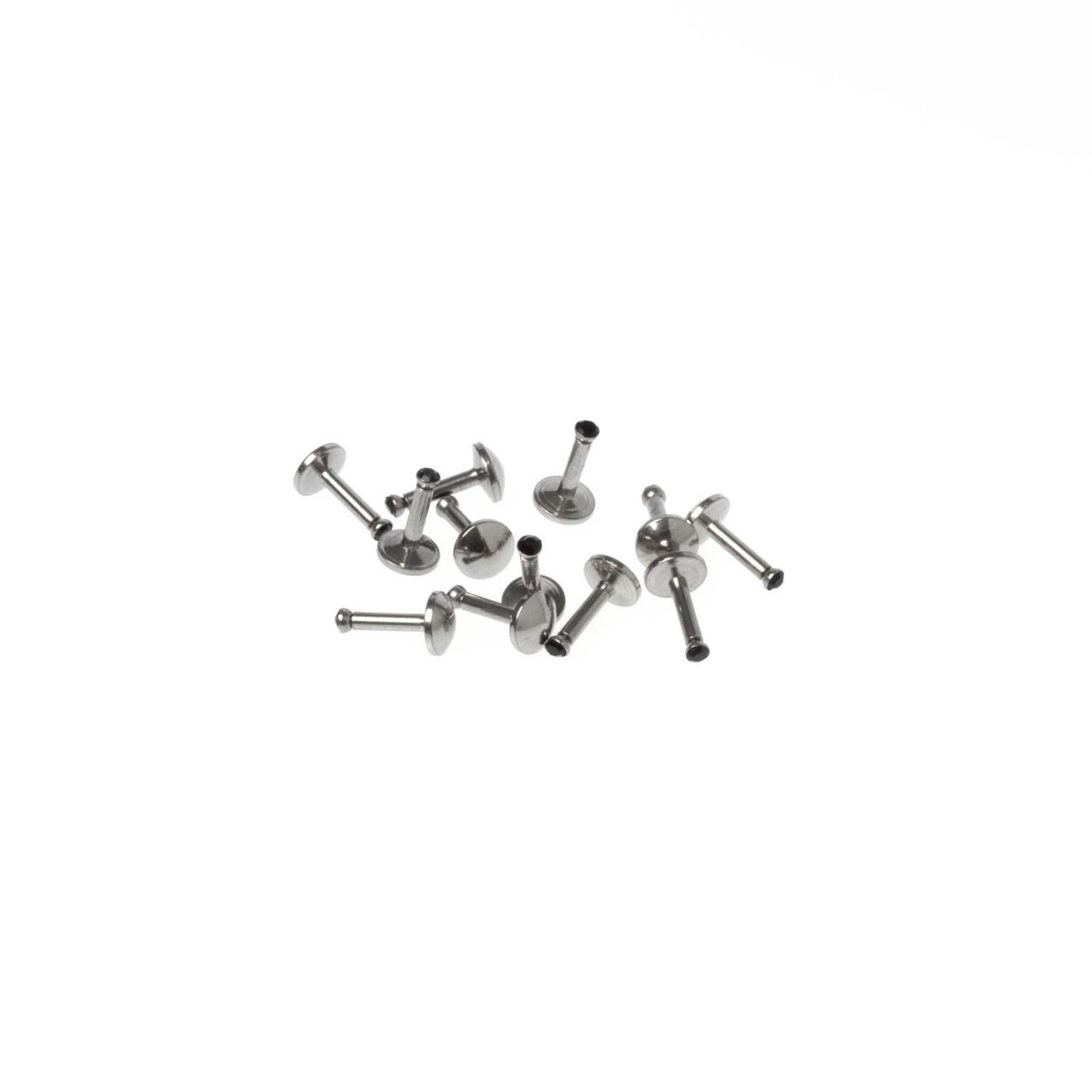 Toptan 316L Çelik Piercing Labret 2mm Taşlı Top Boy: 1.2x6x2mm