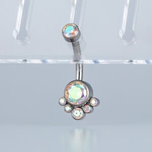 Piercing Titanyum Göbek Fashion