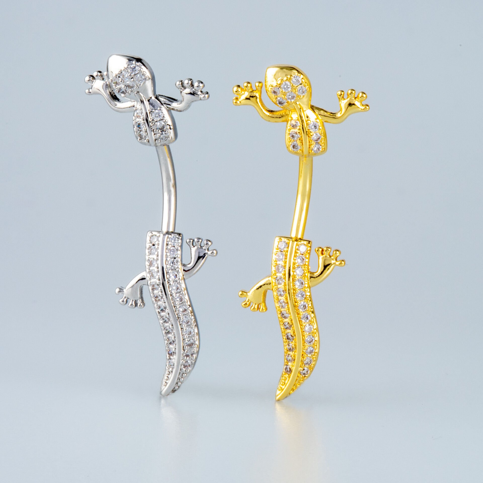 Piercing Göbek Kertenkele