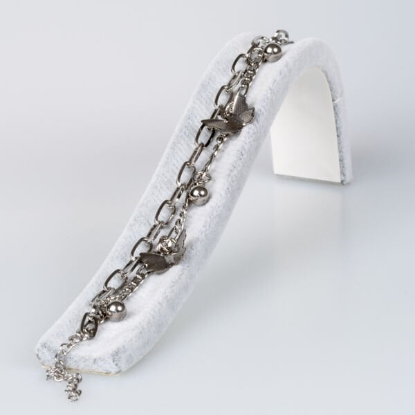 Steel Bracelet Butterfly