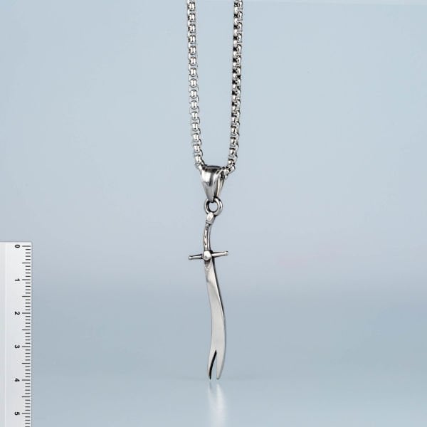 Steel Necklace Zufikar