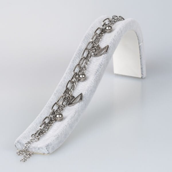 Steel Bracelet Swan
