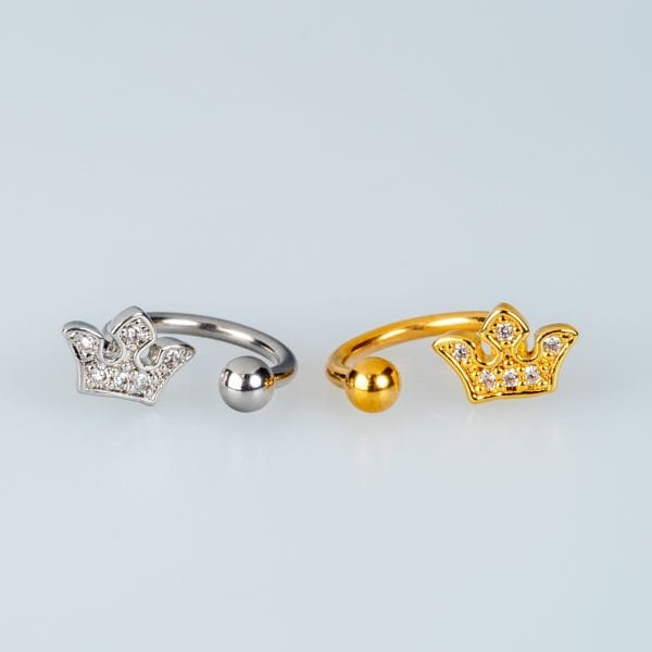 Piercing Kıkırdak Taç Sarı