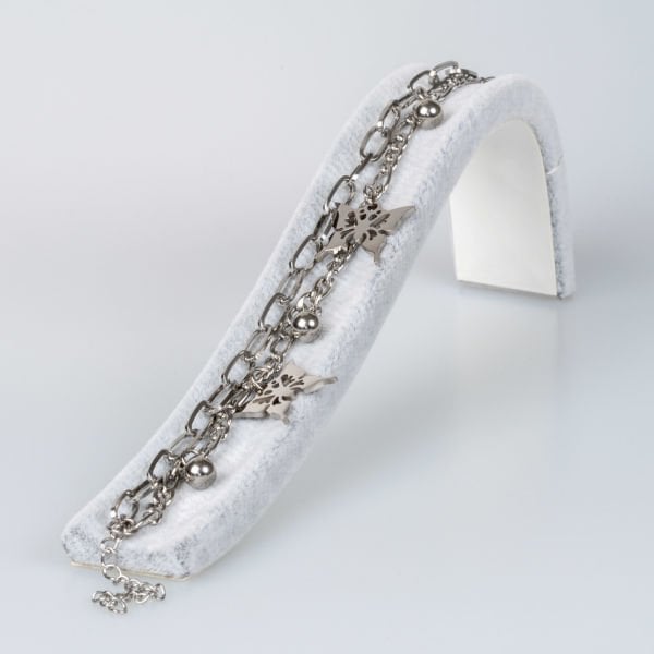Steel Bracelet Butterfly