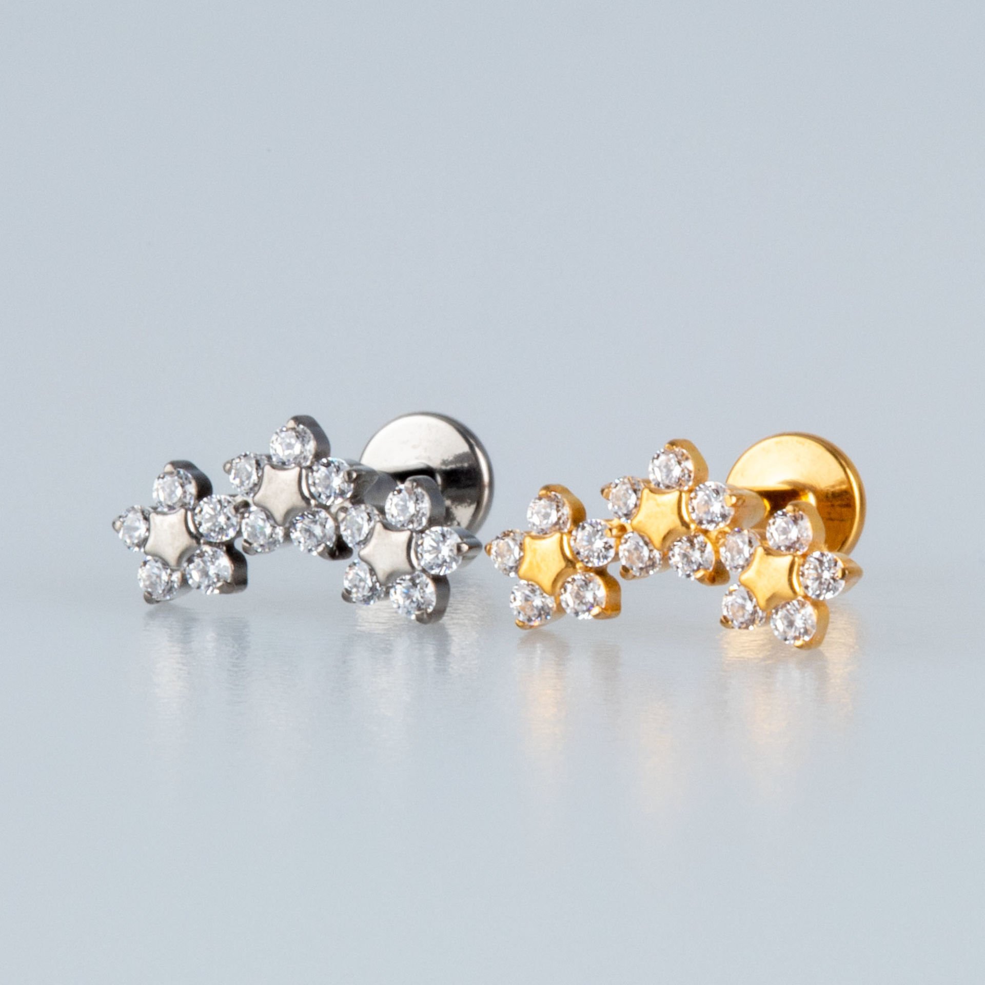 Piercing Titanyum Tragus Yıldız