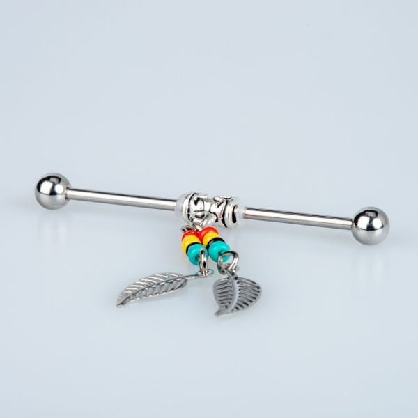 Piercing Köprü Yapraklar 40mm